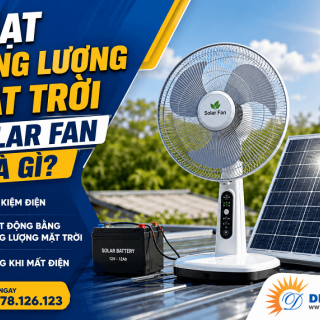 Quạt năng lượng mặt trời solar fan là gì? Ưu, nhược điểm bạn cần nắm rõ