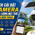 Cách Cài Đặt Camera Năng Lượng Mặt Trời Trên Điện Thoại