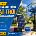 Cấu Tạo Quạt Năng Lượng Mặt Trời Gồm Những Bộ Phận Nào?