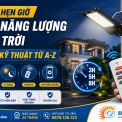 Cách Hẹn Giờ Đèn Năng Lượng Mặt Trời Đúng Kỹ Thuật Từ A-Z