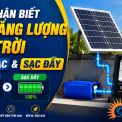Cách Nhận Biết Đèn Năng Lượng Mặt Trời Đang Sạc Và Sạc Đầy
