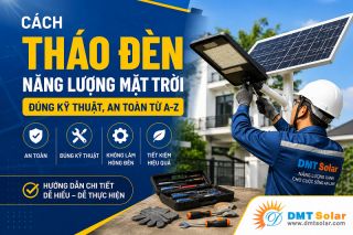 Cách Tháo Đèn Năng Lượng Mặt Trời Đúng Kỹ Thuật, An Toàn Từ A-Z