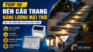 Top 10 Đèn Cầu Thang Năng Lượng Mặt Trời Đẹp, Tiết Kiệm Điện Cho Mọi Công Trình