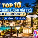 Top 10 Mẫu Đèn Năng Lượng Mặt Trời Cho Khu Resort Đẹp, Hiện Đại