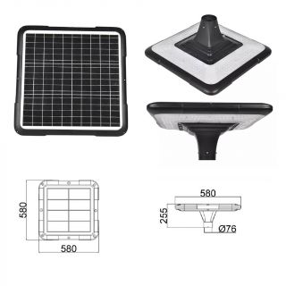 Đèn cảnh quan sân vườn năng lượng mặt trời CV-1090